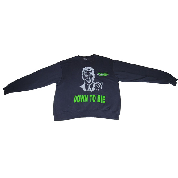 Sweatshirt Size XXL Offensive Embarrassing Inappropriate Adult Funny Drugs - Picture 1 of 15